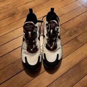 Nike 270 React Black and White Sneakers